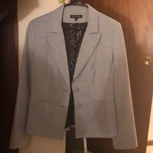 Gray blazer
